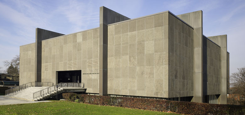 Exterior view of the museum building.