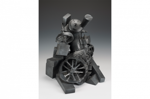 Abstract Drawing, 1951, Oil and enamel on heavy wove paper, 24 ¼ x 30 ½ in.